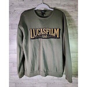 Star Wars Lucasfilm 50th Anniversary Sweatshirt Embroidered Size XS Crewneck